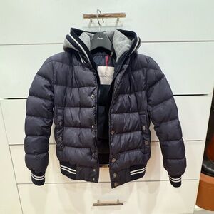 Moncler Kids Navy Puffer Jacket
